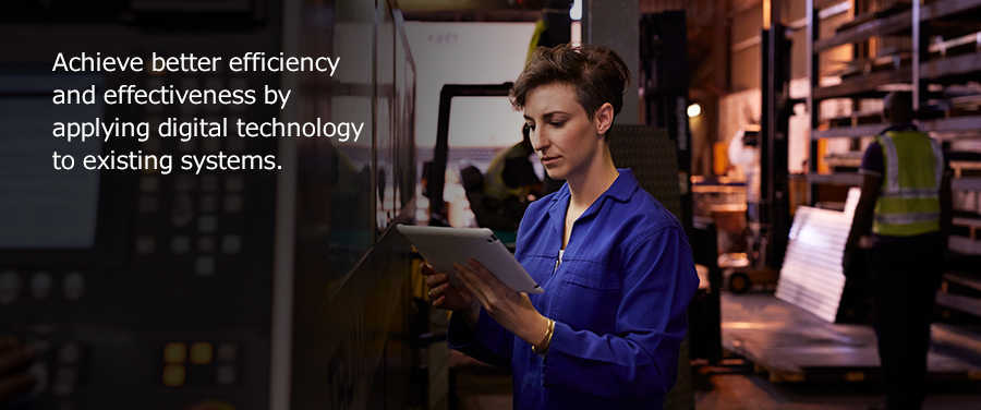 impact of digitalization on manufacturing