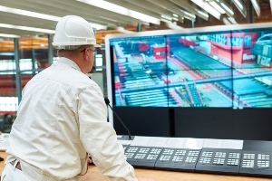 remote monitoring of manufacturing facilities using AI and analytics