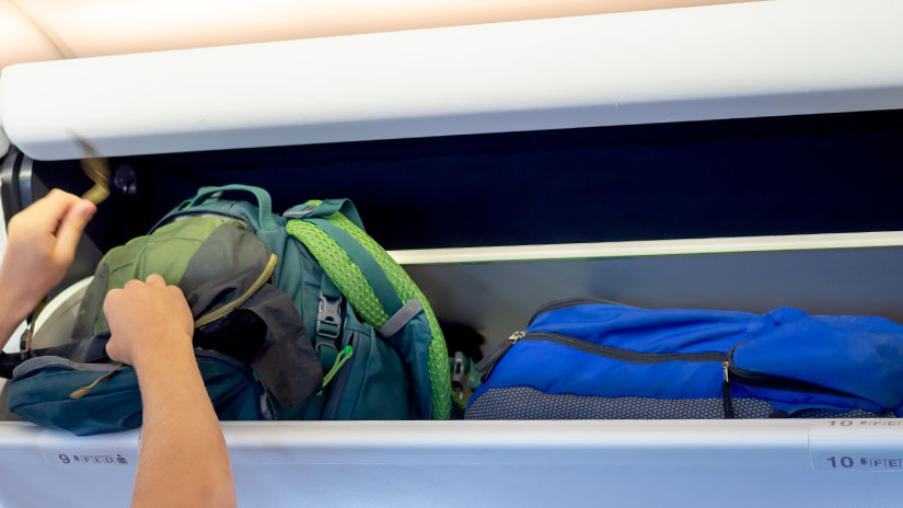 quick and efficient baggage stowing in aircrafts with smart spaces technology