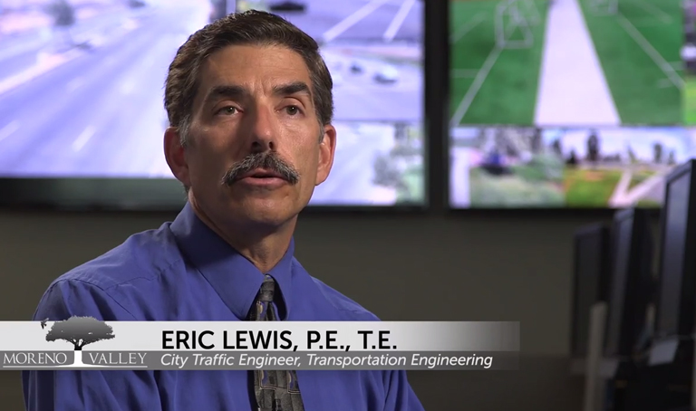 Eric Lewis, City Traffic engineer for Moreno Valley