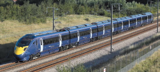 Hitachi Class 395 train