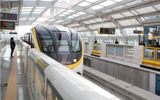 Korean monorail developed by Hitachi