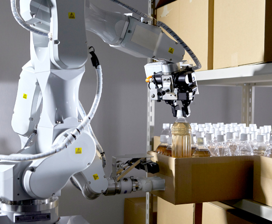 Hitachi autonomous dual-arm robot