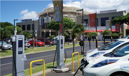 EV Quick Charger station